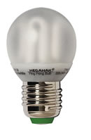 7 Watt Ultra Compact Ping Pong Lightbulb - fits