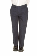 Nigel`s Eco Store Boys Organic Dark Grey Trousers - kinder on