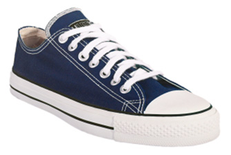 Navy Organic Low Cut Sneakers