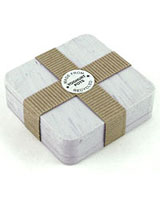 Nigel`s Eco Store Recycled Yoghurt Pot Coasters (pack of 4) - say