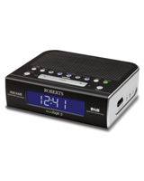 Nigel`s Eco Store Roberts Ecologic5 DAB Digital Clock Radio - dual