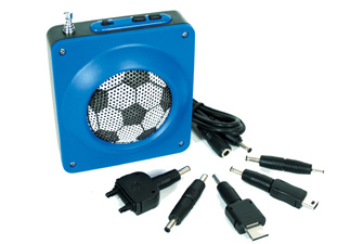 Nigel`s Eco Store Wind Up Football Radio