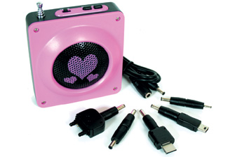 Nigel`s Eco Store Wind Up Hearts Radio