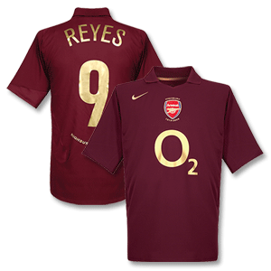 05-06 Arsenal Home   No.9 Reyes C/L Style