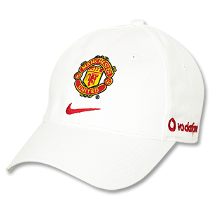 Nike 05-06 Man Utd Baseball Cap - White