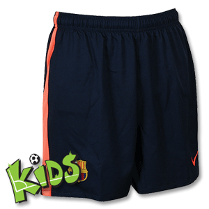 09-10 Barcelona Away Shorts - Boys