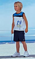 Boys Sleeveless Top & Shorts Set