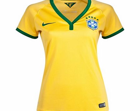 Brazil Home Shirt Yellow 2013/15 -Wms 575305-703