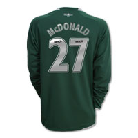 Celtic Away Shirt 2007/08 with McDonald 27