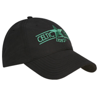 Celtic Classic Lisbon Cap - Black.