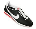 Classic Cortez Black/White/Red Leather