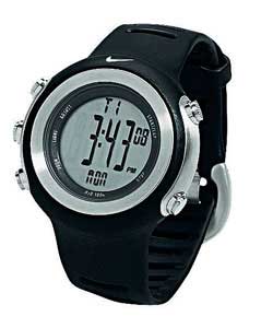 Gents Oregon Black LCD Watch