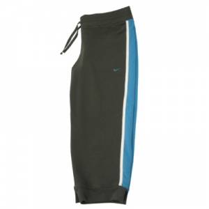 Gym Relaxed Capri - Newsprint/Aqua Fuel