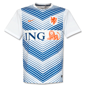 Holland White Squad Pre Match Top 2014 2015