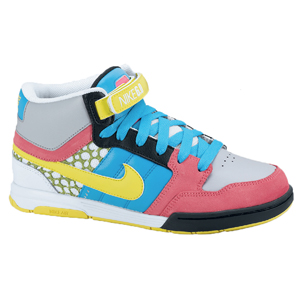 Ladies Nike 6.0 Air Morgan Mid Shoe. Pink Flash