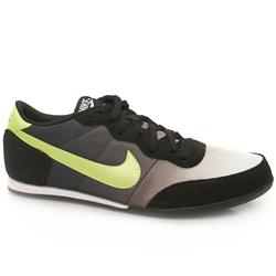 Nike Male Track Racer Suede Upper Fashion Trainers in Dark Grey, Orange