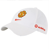 Manchester United Baseball Cap - White.