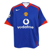 Manchester United Kids Away Champions League Shirt - 2005/07.