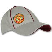 Nike Manchester United Nike Fitted Baseball Cap I - Medium Grey.