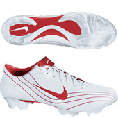 Nike Mens Mercurial Talaria II FG - Met White/ Varsity Red.