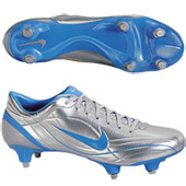 Nike Mens Mercurial Vapor II Soft Ground - Chrome/ Photo Blue.