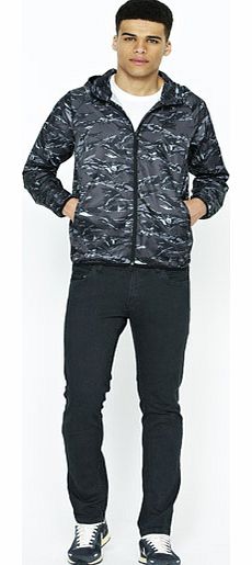 Mens Packable Camo Jacket