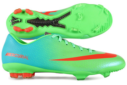 Nike Mercurial Vapor IX FG Kids Football Boots Neo