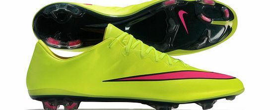 Mercurial Vapor X FG Football Boots Volt/Hyper