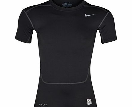 Pro Combat Core Base Layer Top - Kids Black