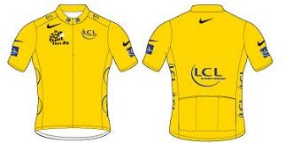 Replica Yellow Leader` Jersey 2007