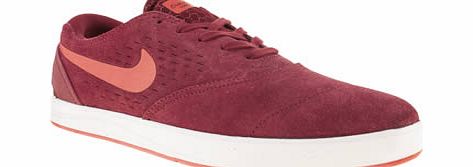 nike skateboarding Burgundy Eric Koston 2 Trainers