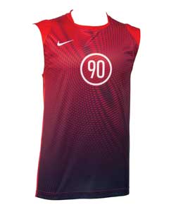 T90 Summer Sleeveless Red Top - Medium