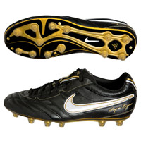 Nike Tiempo Ligera HGE - Black/White/Metallic