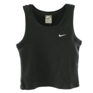 Wide Strap Tank- Ladies Black