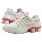 Womens Shox NX Premium Trainer White/Lava