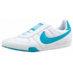 Womens Sprint Sister Slip On Trainer White/Chlorine Blue