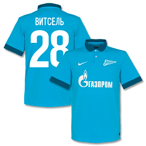 Zenit St. Petersburg Home Witsel Shirt 2014 2015