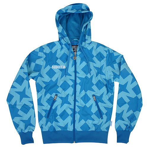 Ladies Nikita Almond Jacket Cyan