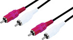 Nikkai Connect! Twin Phono Plug to Plug Leads ( 2x Phono Lead