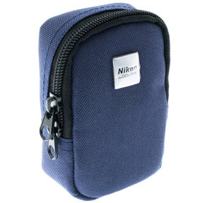 Nikon Coolpix Digital Camera Case (Blue Fabric) - For Coolpix F/L Series - Ref. INKCSLF