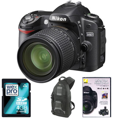 D80 Digital SLR with 18-135mm Lens -