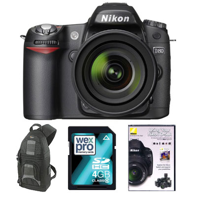 D80 Digital SLR with 18-70mm Lens - MEMORY