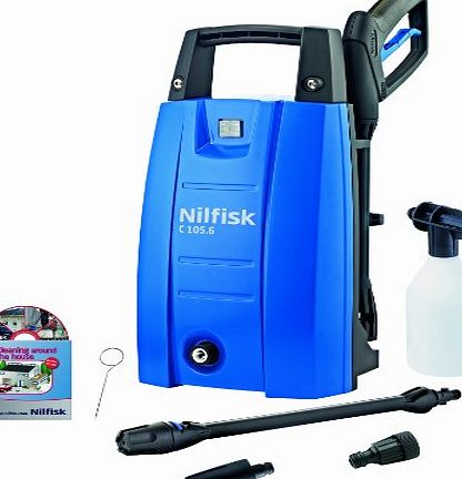 Nilfisk C105 6-5 Pressure Washer with 1400W Motor