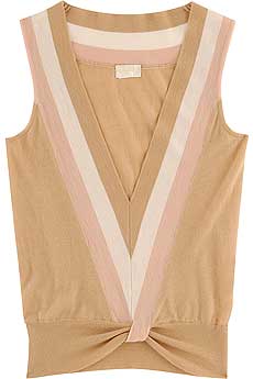 Nina Ricci Deep V-neck Top