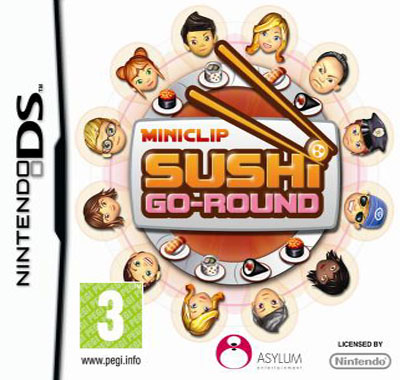 NINTENDO Miniclip Sushi Go Round NDS