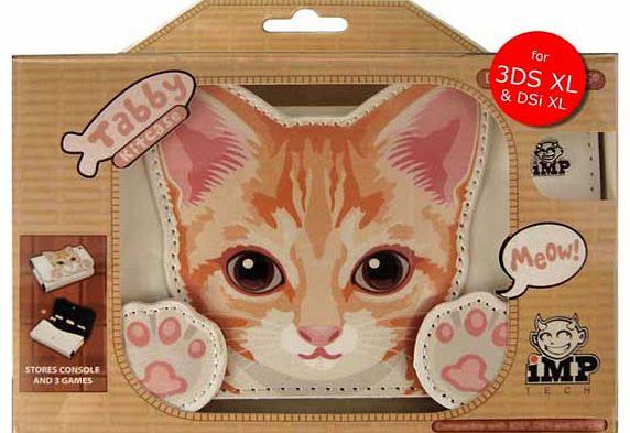 Nintendo Tabby Kitten Console Case for Nintendo 3DS XL