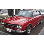 nissan Skyline 2000GT 1968 Red