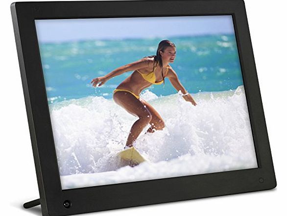 15 inch Hi-Res Digital Photo Frame with Motion Sensor amp; 4GB Memory - X15C