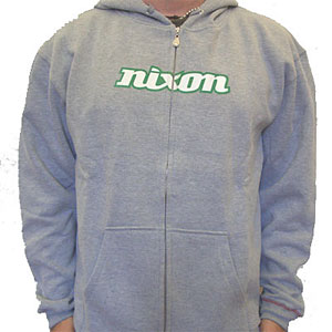 Nixon Classic Nixon Zip Hood Athletic Heather