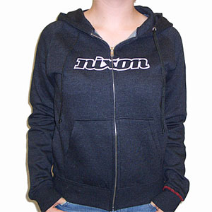 Classic Zip Hood Gun Metal Heather